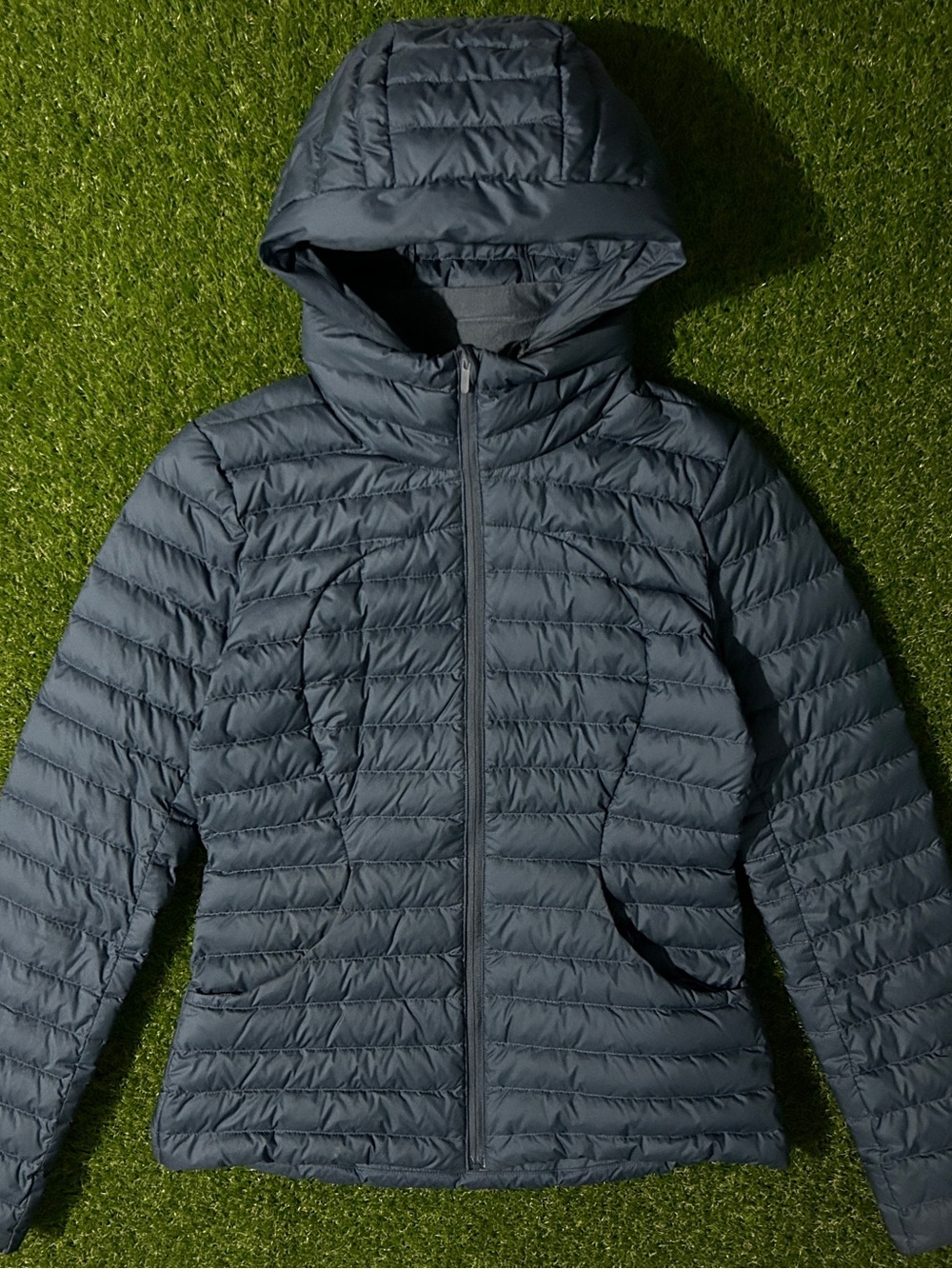 Lululemon Lightweight Quilted Hooded Puffer Jacket Size 6 Small